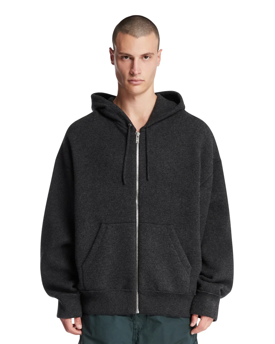 Felpa Con Cappuccio In Cashmere - immagine 2