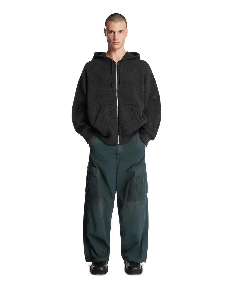 Felpa Con Cappuccio In Cashmere - immagine 4