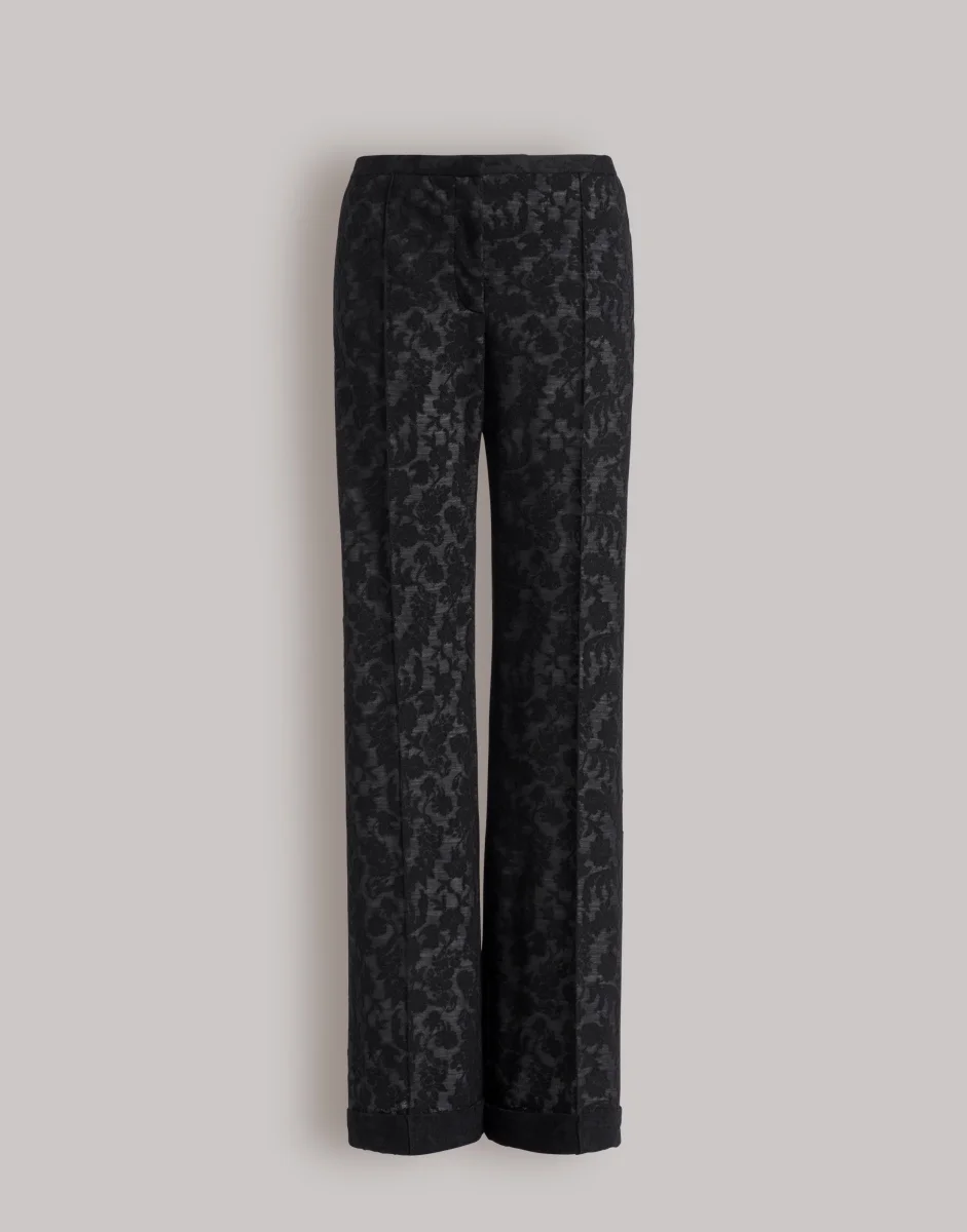 Pantaloni in pizzo di lana - immagine 2