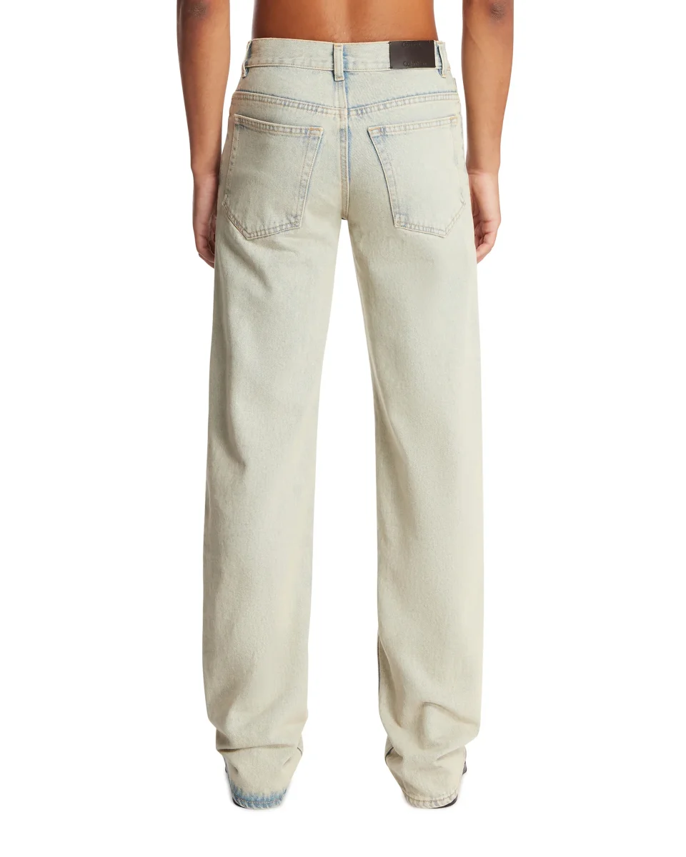 Jeans A Cinque Tasche Blu - immagine 6