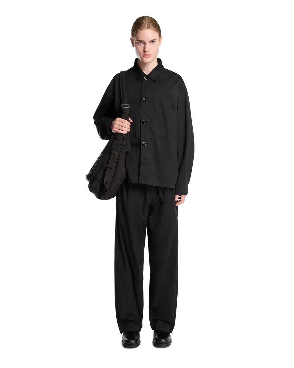 Pantaloni Con Coulisse Neri - immagine 4