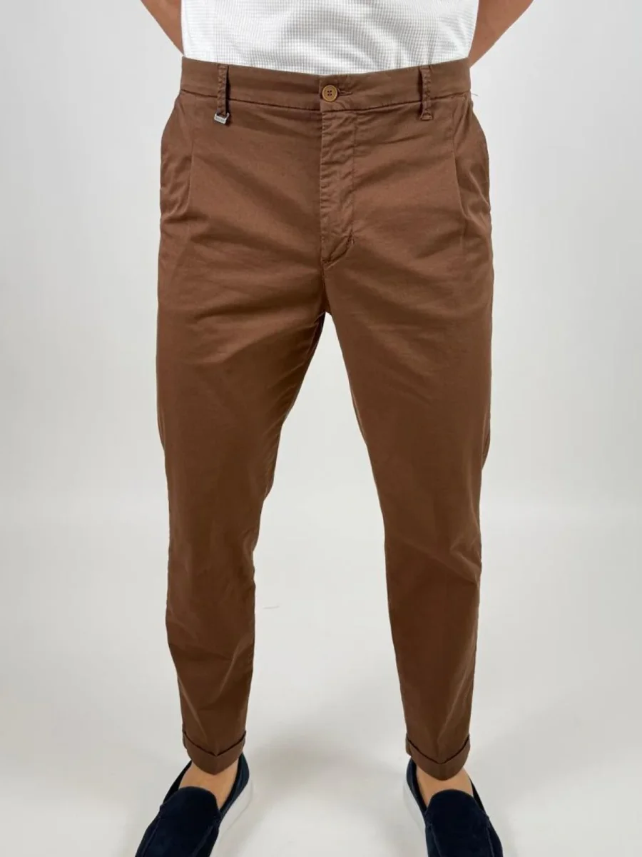 Pantalone in cotone Chino Uomo - Squad2 - immagine 6