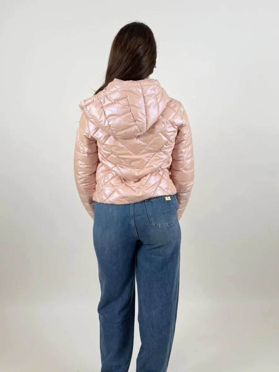 Piumino con cappuccio. Donna - Gaudì Jeans - immagine 4